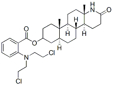 CAS#: 157757-66-9, [(4aS,4bR,6aS,8S,10aS,10bS,12aS)-10a,12a-Dimethyl-2-Oxo-3,4,4a,4b,5,6,6a,7,8,9,10,10b,11,12-Tetradecahydro-1H-Naphtho[6,5-f]Quinolin-8-Yl] 2-[Bis(2-Chloroethyl)Amino]Benzoate