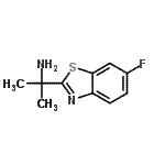 CAS#: 157763-29-6, 2-(6-Fluoro-1,3-Benzothiazol-2-Yl)-2-Propanamine
