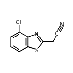 CAS#: 157764-00-6, (4-Chloro-1,3-Benzothiazol-2-Yl)Acetonitrile