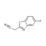 CAS#: 157764-05-1, (5-Fluoro-1,3-Benzothiazol-2-Yl)Acetonitrile