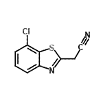 CAS#: 157764-09-5, (7-Chloro-1,3-Benzothiazol-2-Yl)Acetonitrile