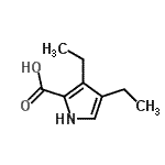 CAS#: 157873-93-3, 3,4-Diethyl-1H-Pyrrole-2-Carboxylic Acid