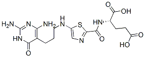 CAS#: 158010-69-6, (2S)-2-[[5-[3-(2,4-Diamino-6-Oxo-3H-Pyrimidin-5-Yl)Propylamino]1,3-Thiazole-2-Carbonyl]Amino]Pentanedioic Acid