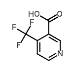 CAS 登录号：158063-54-8， 4-(三氟甲基)烟酸