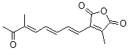 CAS#: 158204-25-2, 3-Methyl-4-[(1E,3E,5E)-6-Methyl-7-Oxoocta-1,3,5-Trienyl]Furan-2,5-Dione