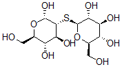 CAS#: 158213-27-5, (2R,3S,4S,5R,6S)-2-(Hydroxymethyl)-6-[(2S,3R,4S,5S,6R)-2,4,5-Trihydroxy-6-(Hydroxymethyl)Oxan-3-Yl]Sulfanyloxane-3,4,5-Triol