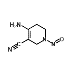CAS#: 15827-83-5, 4-Amino-1-Nitroso-1,2,5,6-Tetrahydro-3-Pyridinecarbonitrile