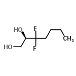 CAS#: 158358-96-4, (2R)-3,3-Difluoroheptane-1,2-Diol