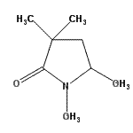 CAS#: 158392-74-6, 2-Methyl 1-(2-Methyl-2-Propanyl) 4,4-Dimethyl-5-Oxo-1,2-Pyrrolidinedicarboxylate