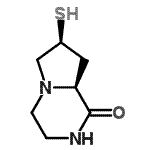 CAS#: 158393-26-1, (7S,8aS)-7-Sulfanylhexahydropyrrolo[1,2-a]Pyrazin-1(2H)-One
