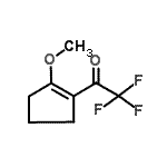 CAS#: 158432-46-3, 2,2,2-Trifluoro-1-(2-Methoxy-1-Cyclopenten-1-Yl)Ethanone