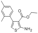 CAS 登录号：15854-10-1， 2-氨基-4-(2,4-二甲基苯基)噻吩-3-羧酸乙酯