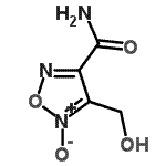CAS#: 158590-74-0, 4-(Hydroxymethyl)-1,2,5-Oxadiazole-3-Carboxamide 5-Oxide