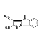 CAS#: 158591-06-1, 2-Amino-4H-Pyrazolo[1,5-a]Benzimidazole-3-Carbonitrile