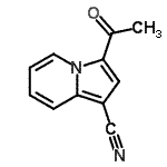CAS#: 158670-17-8, 3-Acetyl-1-Indolizinecarbonitrile
