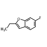 CAS#: 158837-81-1, 2-Ethyl-6-Fluoro-1-Benzofuran