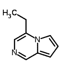 CAS#: 158945-92-7, 4-Ethylpyrrolo[1,2-a]Pyrazine