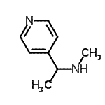 CAS#: 158958-52-2, N-Methyl-1-(4-Pyridinyl)Ethanamine