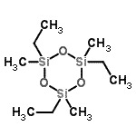 CAS#: 15901-49-2, 2,4,6-Triethyl-2,4,6-Trimethyl-1,3,5,2,4,6-Trioxatrisilinane