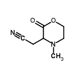 CAS#: 159050-64-3, (4-Methyl-2-Oxo-3-Morpholinyl)Acetonitrile