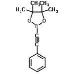 CAS 登录号：159087-45-3， 4,4,5,5-四甲基-2-(苯基乙炔基)-1,3,2-二氧硼戊环