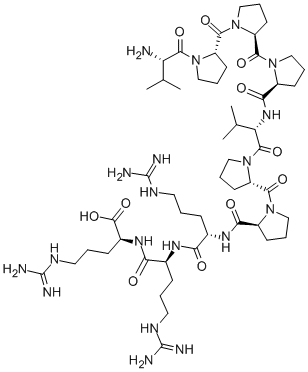 CAS#: 159088-48-9, L-Valyl-L-Prolyl-L-Prolyl-L-Prolyl-L-Valyl-L-Prolyl-L-Prolyl-L-Arginyl-L-Arginyl-L-Arginine