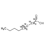 CAS#: 159118-65-7, (1,2,3,4-<Sup>13</Sup>C<Sub>4</Sub>)Octanoic Acid