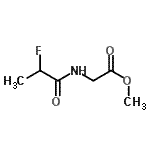 CAS#: 159174-17-1, Methyl N-(2-Fluoropropanoyl)Glycinate