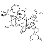 CAS#: 159383-93-4, 4-Acetoxy-1-hydroxy-9-oxo-7,10-bis[(triethylsilyl)oxy]-13-[(trimethylsilyl)oxy]-5,20-epoxytax-11-en-2-yl benzoate