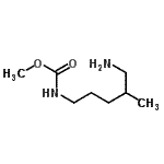 CAS#: 159389-50-1, Methyl (5-Amino-4-Methylpentyl)Carbamate