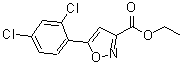 CAS 登录号：159427-17-5， 5-(2,4-二氯苯基)-1,2-恶唑-3-羧酸乙酯