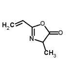 CAS#: 159439-89-1, 4-Methyl-2-Vinyl-1,3-Oxazol-5(4H)-One