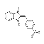 CAS#: 15951-41-4, 2-(4-Nitrobenzylidene)-1H-Indene-1,3(2H)-Dione