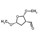 CAS#: 159551-28-7, (2S,3S,5R)-2,5-Dimethoxytetrahydro-3-Furancarbaldehyde