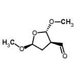 CAS#: 159551-34-5, (2S,3R,5S)-2,5-Dimethoxytetrahydro-3-Furancarbaldehyde