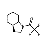 CAS 登录号：159551-38-9， 2,2,2-三氟-1-[(3aR,7aS)-八氢-1H-吲哚-1-基]乙酮