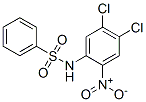 CAS 登录号：1596-36-7， N-(4,5-二氯-2-硝基-苯基)苯磺酰胺