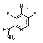CAS#: 159783-21-8, 3,5-Difluoro-2-Hydrazino-4-Pyridinamine