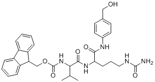CAS 登录号：159858-22-7， Fmoc-Val-Cit-PAB