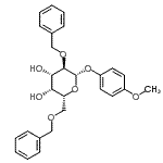CAS#: 159922-50-6, 4-Methoxyphenyl 2,6-Di-O-Benzyl-beta-D-Galactopyranoside