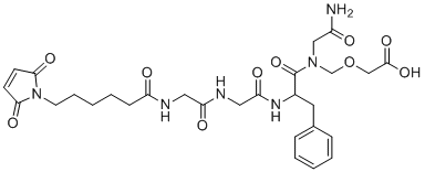 CAS#: 1599440-25-1, MC-Gly-Gly-Phe-Gly-NH-CH2-O-CH2COOH