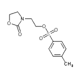 CAS 登录号：159974-55-7， 2-(2-氧代-1,3-恶唑烷-3-基)乙基4-甲基苯磺酸酯