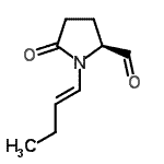 CAS#: 160024-28-2, (2S)-1-[(1E)-1-Buten-1-Yl]-5-Oxo-2-Pyrrolidinecarbaldehyde