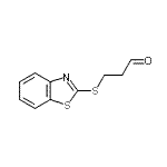 CAS#: 160137-19-9, 3-(1,3-Benzothiazol-2-Ylsulfanyl)Propanal