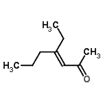 CAS 登录号：160174-26-5， (3E)-4-乙基-3-庚烯-2-酮