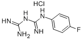 CAS 登录号：16018-83-0， 1-(4-氟苯基)双胍盐酸盐