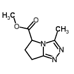 CAS#: 160205-11-8, Methyl 3-Methyl-6,7-Dihydro-5H-Pyrrolo[2,1-c][1,2,4]Triazole-5-Carboxylate