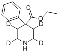 CAS#: 160227-47-4, 4-Phenyl-4-Piperidine-3,3,5,5-D4-carboxylic Acid Ethyl Ester
