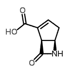 CAS#: 160385-98-8, (1S,5R)-7-Oxo-6-Azabicyclo[3.2.0]Hept-2-Ene-2-Carboxylic Acid