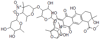 CAS 登录号：160605-92-5， Cororubicin
